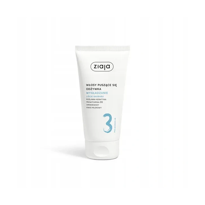 ZIAJA Liście Baobabu odżywka do włosów 3 Wygładzenie 160ml 