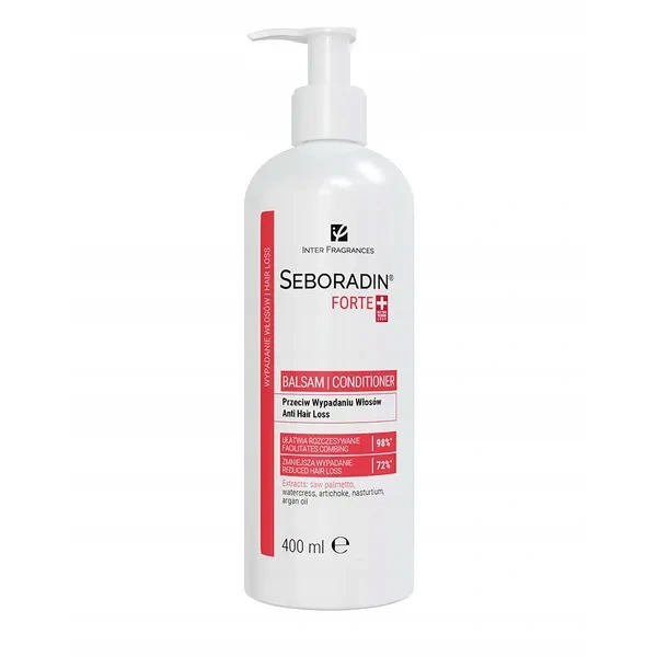 SEBORADIN Forte+ odżywka do włosów z tendencją do wypadania 400ml