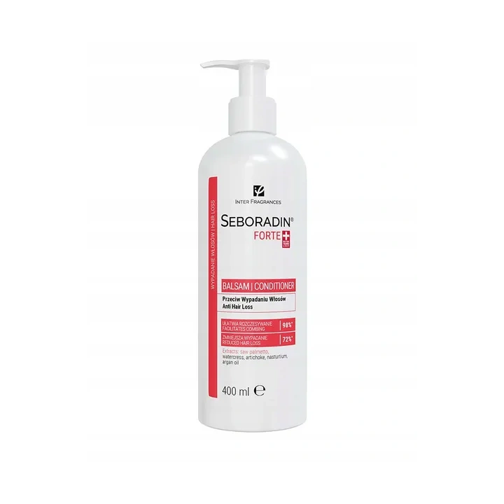 SEBORADIN Forte+ odżywka do włosów z tendencją do wypadania 400ml 