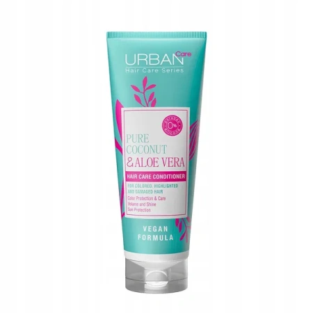 URBAN CARE Pure Coconut & Aloe Vera odżywka do włosów farbowanych 250ml 
