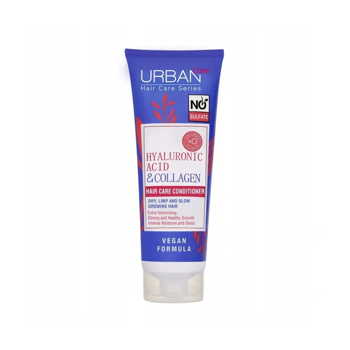 URBAN CARE Hyaluronic Acid & Collagen odżywka do włosów bez siarczanów 250ml