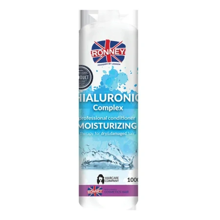 RONNEY Hialuronic Complex nawilżająca odżywka do włosów suchych i zniszczonych 1000ml 
