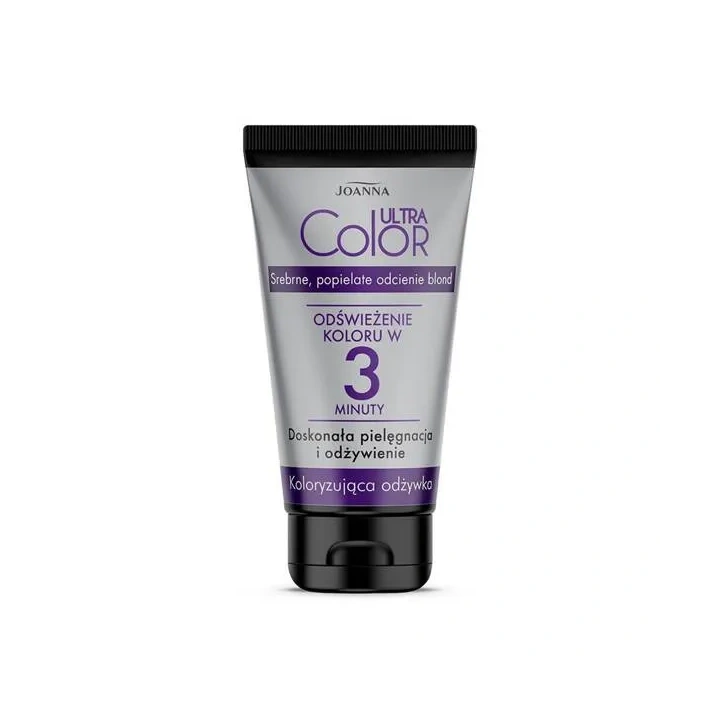 JOANNA Ultra Color 3 min koloryzująca odżywka do włosów Ssrebrne odcienie blond 100g