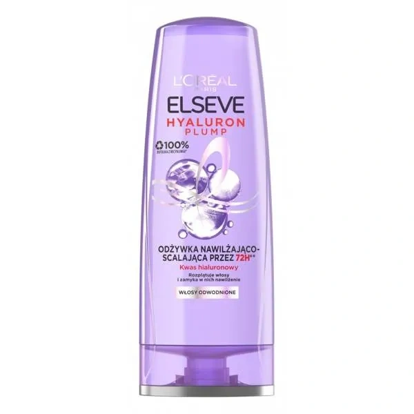 LOREAL Elseve Hyaluron Plump odżywka do włosów 200ml