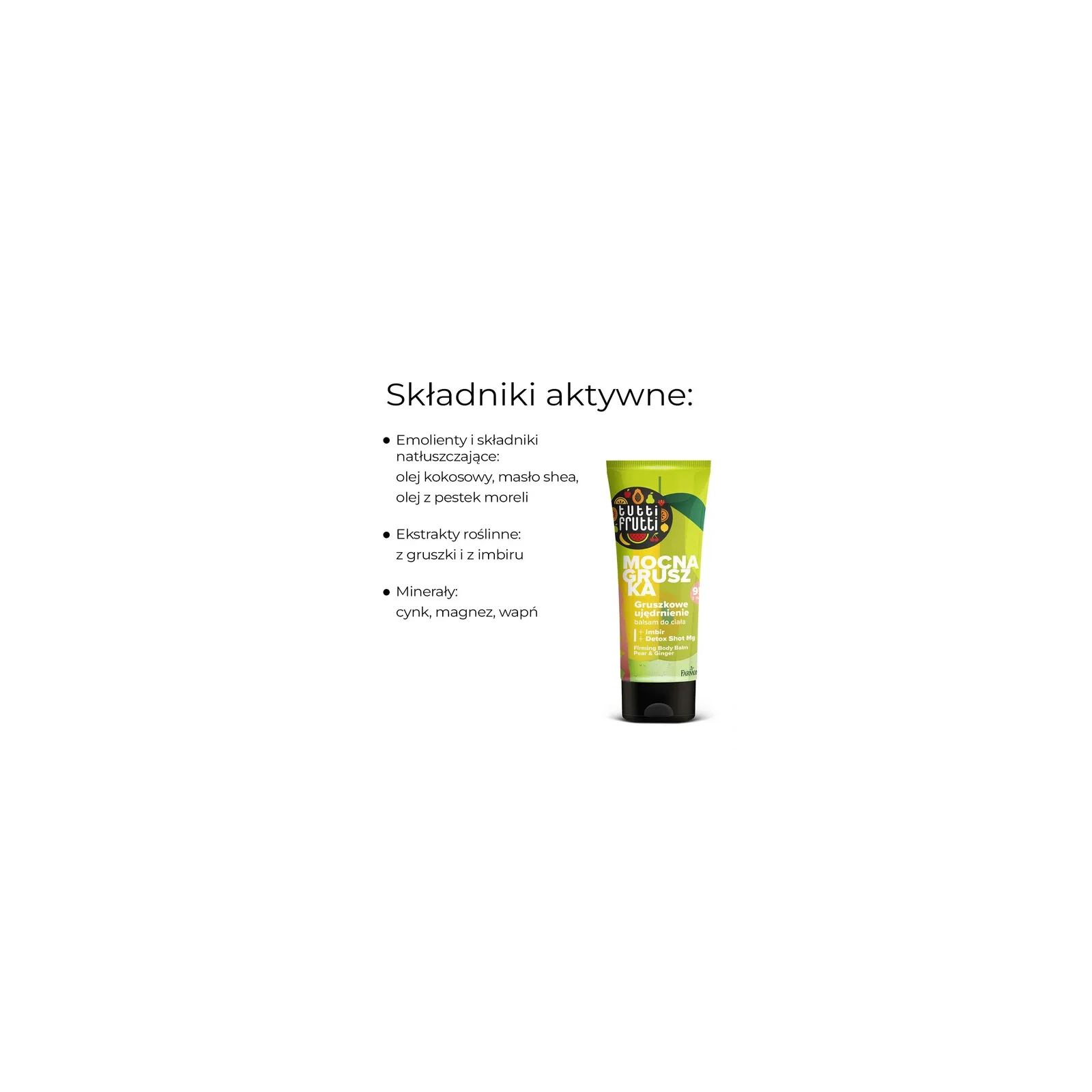 FARMONA Tutti Frutti balsam do ciała Detox Shot 200ml