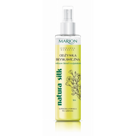 MARION Natura Silk błyskawiczna odżywka do włosów blond i rozjaśnianych spray 150ml