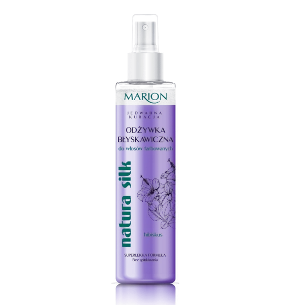 MARION Natura Silk błyskawiczna odżywka do włosów farbowanych 150ml