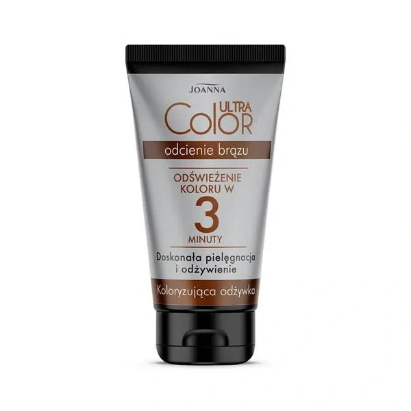 JOANNA Ultra Color 3 min koloryzująca odżywka do włosów Odcienie bązu 100g
