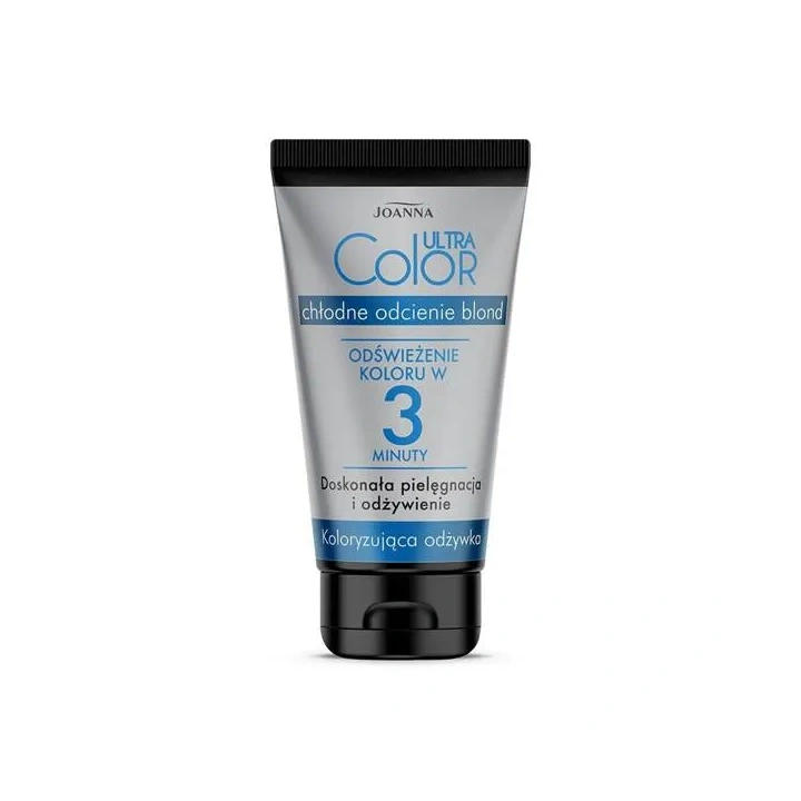 JOANNA Ultra Color 3 min koloryzująca odżywka do włosów Chłodne odcienie blond 100g