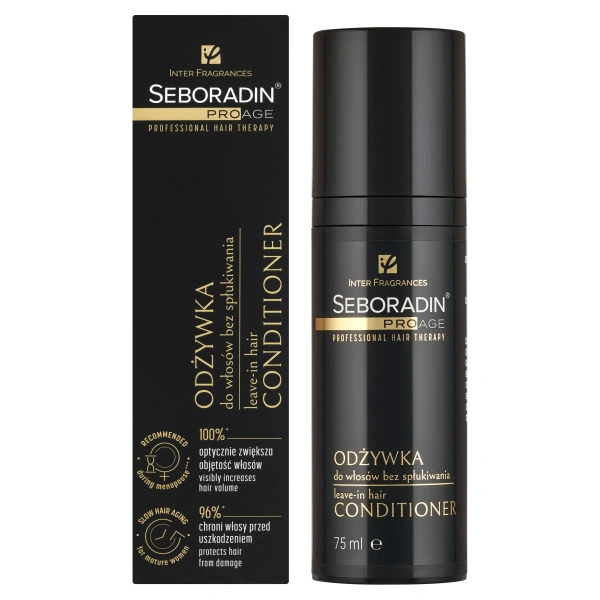 SEBORADIN Pro Age odżywka do włosów zwiększająca objętość bez spłukiwania 75ml