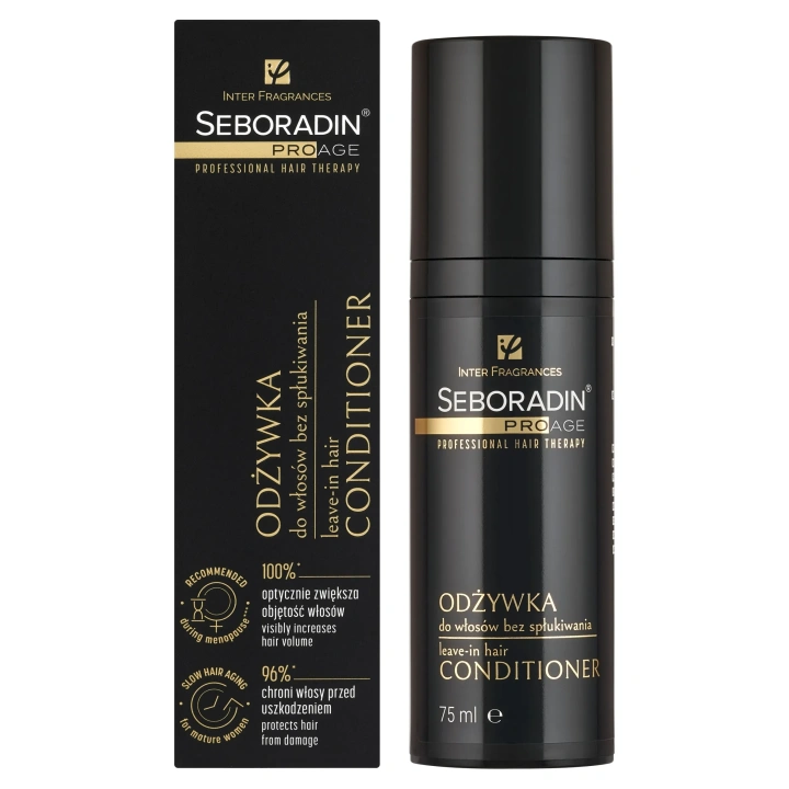 SEBORADIN Pro Age odżywka do włosów zwiększająca objętość bez spłukiwania 75ml