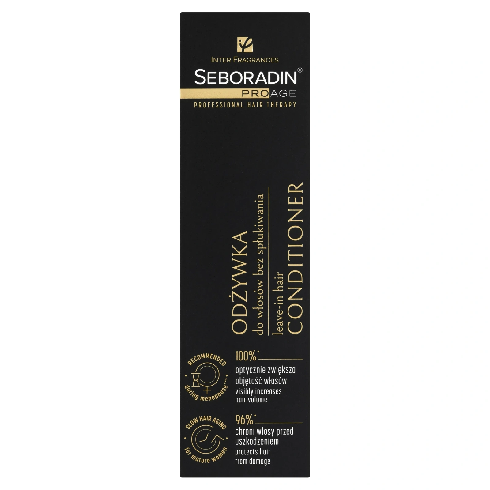 SEBORADIN Pro Age odżywka do włosów zwiększająca objętość bez spłukiwania 75ml