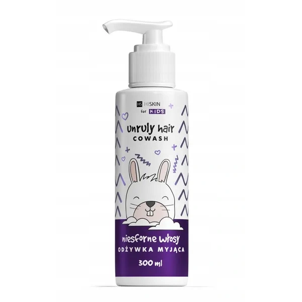 HISKIN For Kids Unruly Hair odżywka myjąca do włosów niesfornych 300ml
