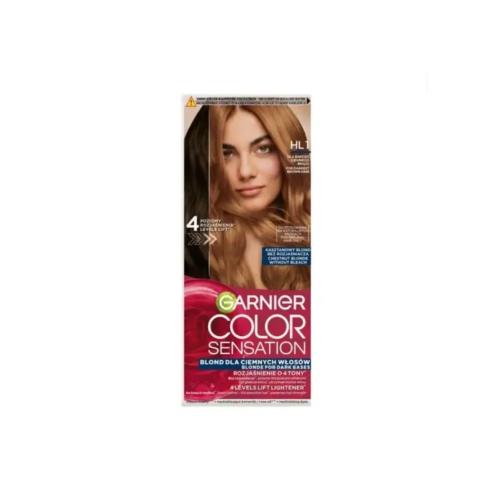 GARNIER Color Sensation krem do włosów HL1 Kasztanowy Blond