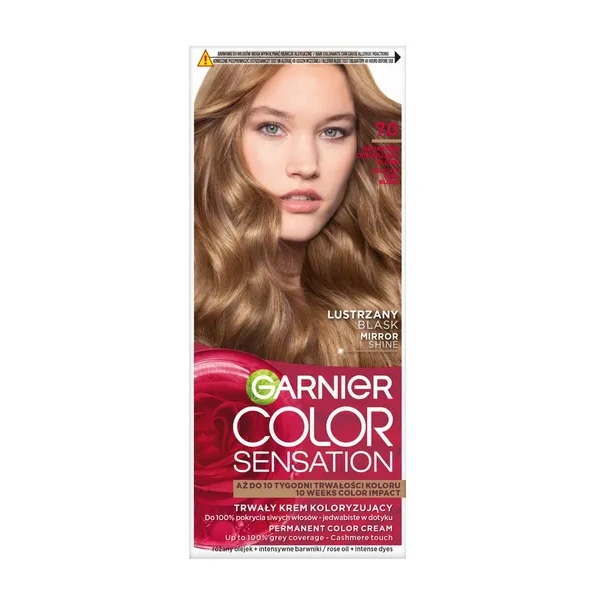 GARNIER Color Sensation krem do włosów 7.0 Delikatnie Opalizujący Blond