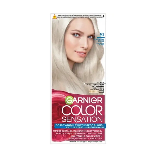 GARNIER Color Sensation krem do włosów S1 Platynowy Blond