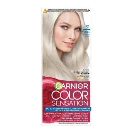 GARNIER Color Sensation krem do włosów S1 Platynowy Blond