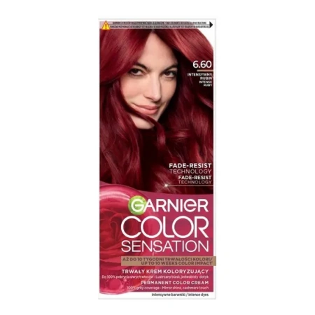 GARNIER Color Sensation krem krem do włosów 6.60 Intensywny Rubin