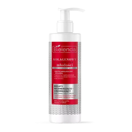 BIELENDA Kolagenowy Stymulator Młodości bogaty regenerująco-ujędrniający balsam do ciała 350ml
