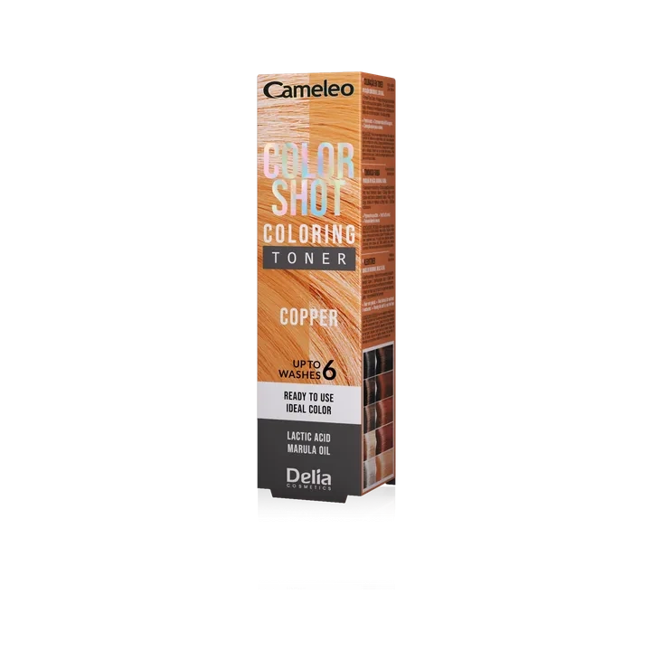 DELIA Cameleo Color Shot toner do włosów Copper 60ml 
