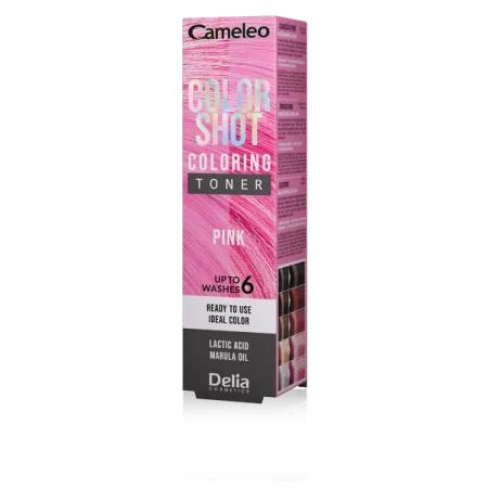 DELIA Cameleo Color Shot toner do włosów Pink 60ml 