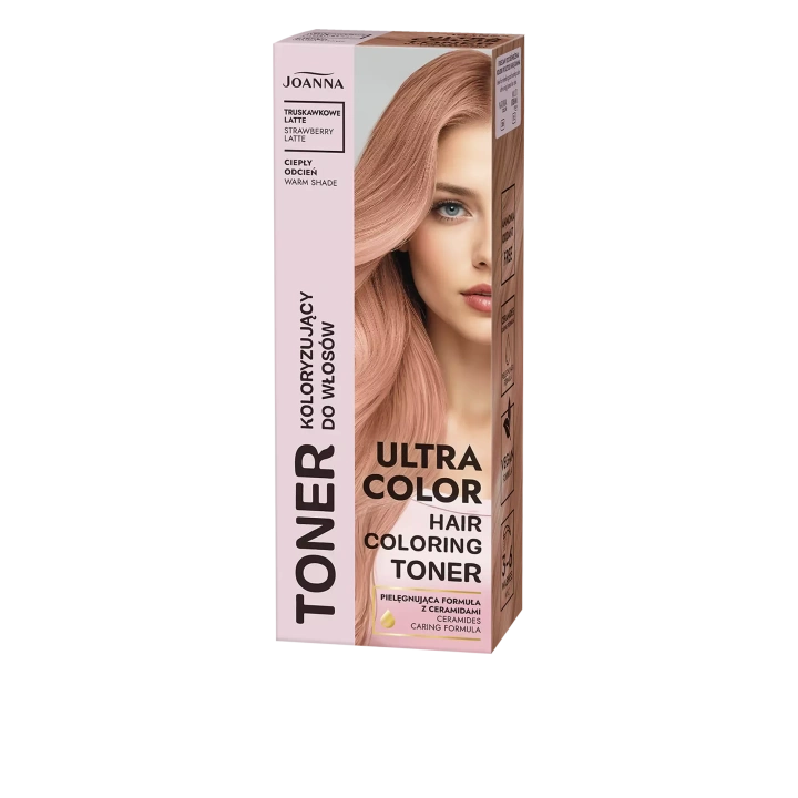 JOANNA Ultra Color toner koloryzujący do włosów Truskawkowe Latte 100g