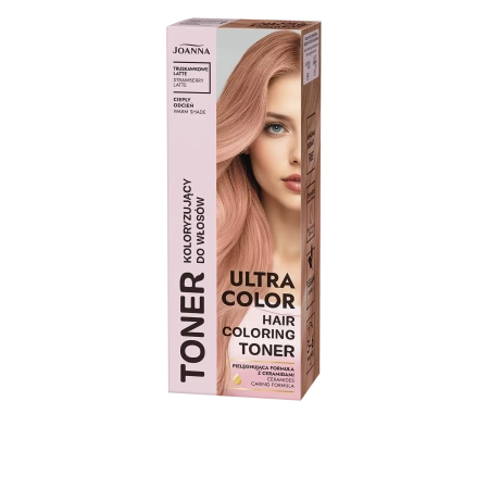 JOANNA Ultra Color toner koloryzujący do włosów Truskawkowe Latte 100g