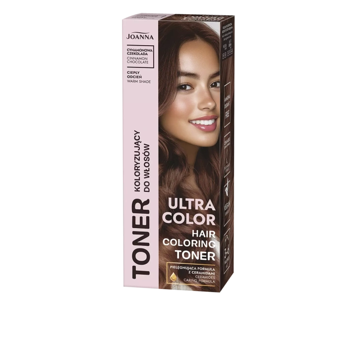 JOANNA Ultra Color toner koloryzujący do włosów Cynamonowa Czekolada 100g