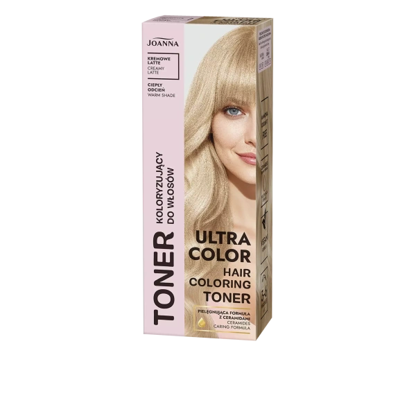 JOANNA Ultra Color toner koloryzujący do włosów Kremowe Latte 100g