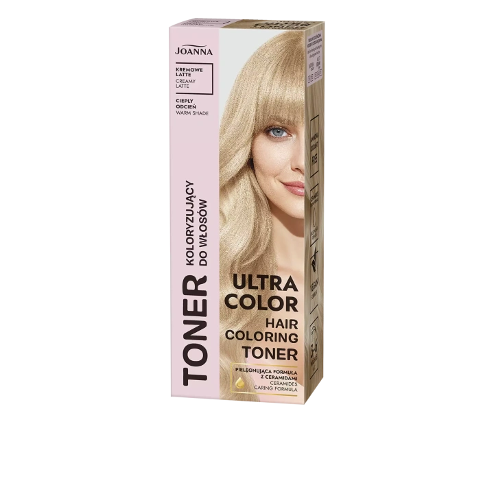 JOANNA Ultra Color toner koloryzujący do włosów Kremowe Latte 100g