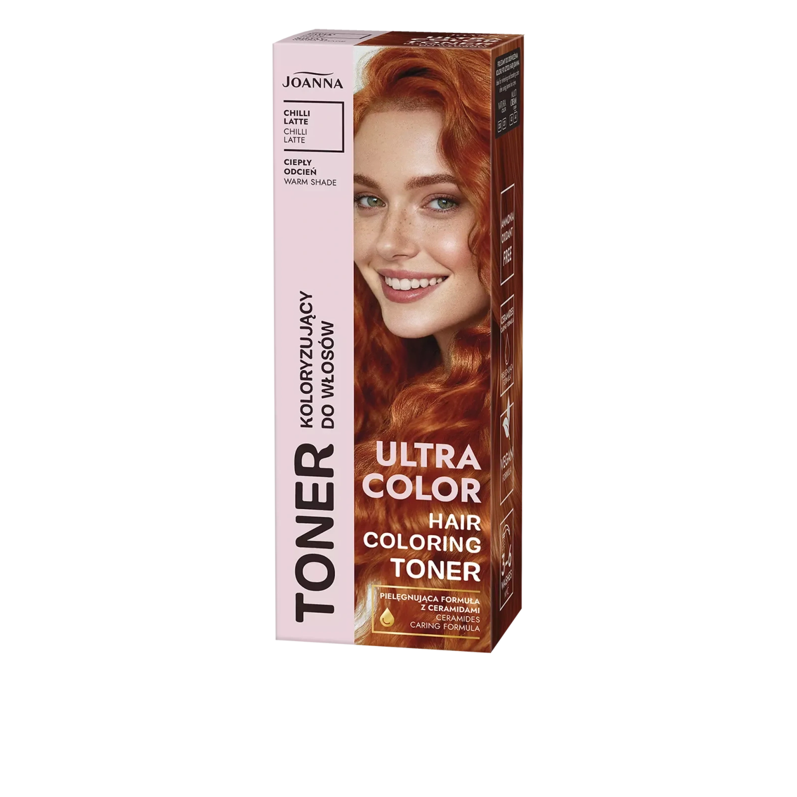 JOANNA Ultra Color toner koloryzujący do włosów Chilli Latte 100g