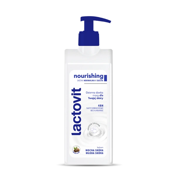 LACTOVIT Nourishing balsam do ciała skóra normalna i sucha 400ml