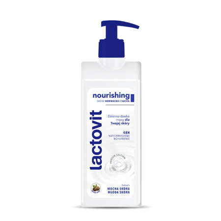 LACTOVIT Nourishing balsam do ciała skóra normalna i sucha 400ml