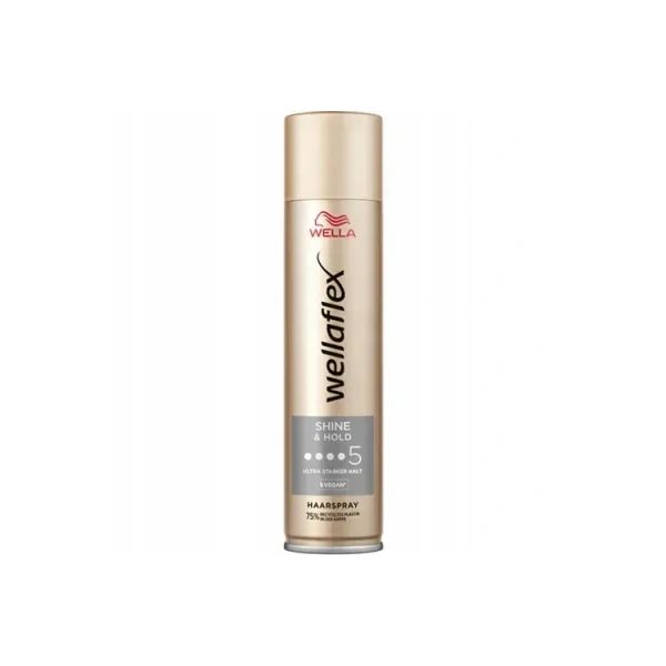 WELLAFLEX lakier do włosów 5 Shine&Hold 250ml