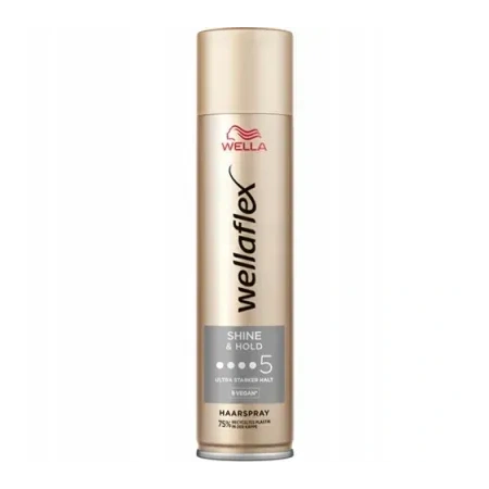 WELLAFLEX lakier do włosów 5 Shine&Hold 250ml