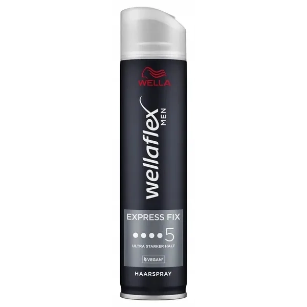 WELLAFLEX MEN lakier do włosów 5 Express Fix 250ml