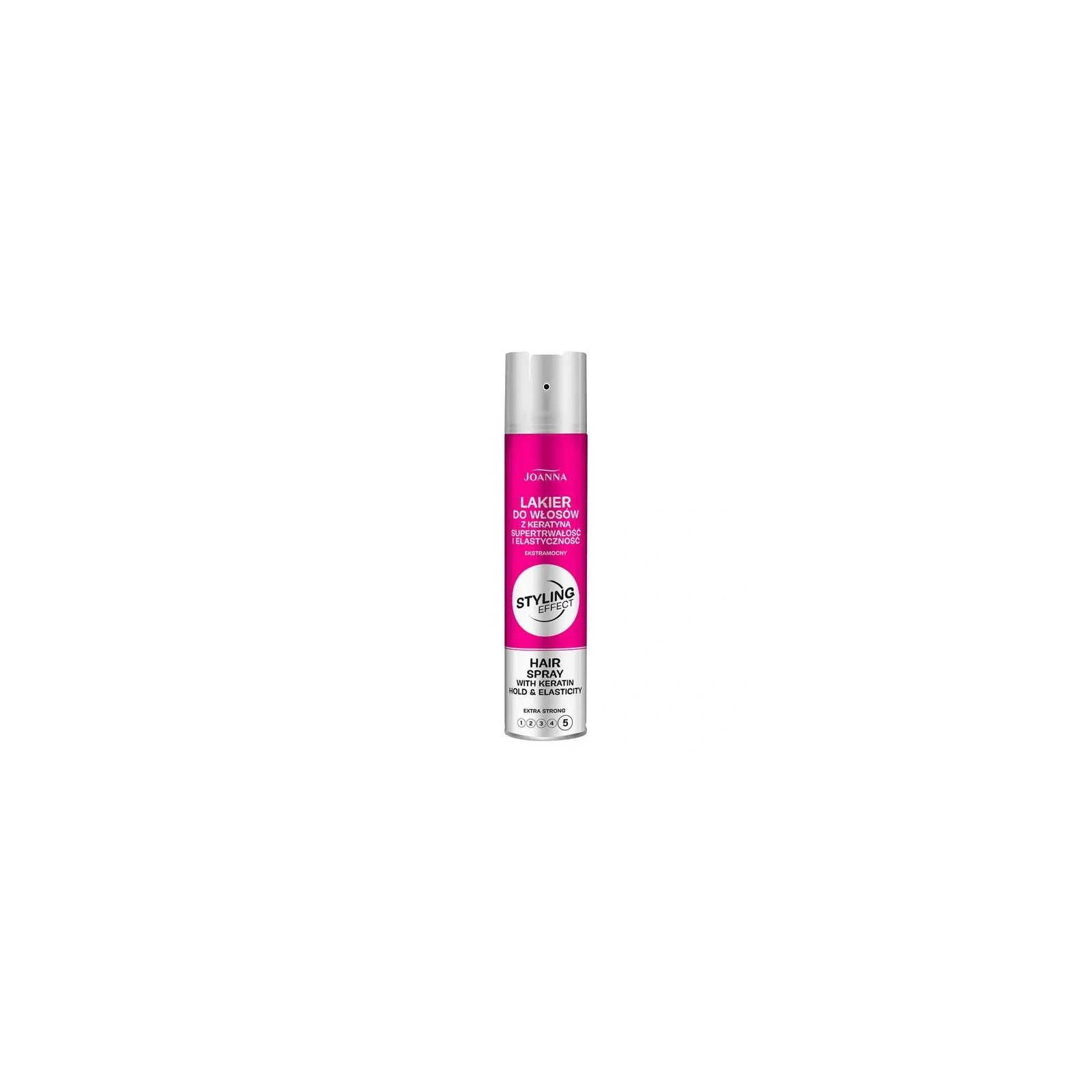 JOANNA Styling Effect lakier do włosów z keratyną No.5 Extra Strong 250ml