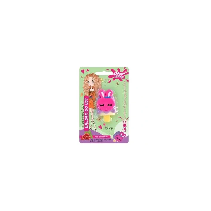 ESTETICA Chlapu Chlap balsam do ust z brelokiem Red Currant 1g