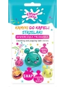 ESTETICA Chlapu Chlap Strzelaki kamyki do kąpieli Skwiercząca Truskawka Turkus 30g