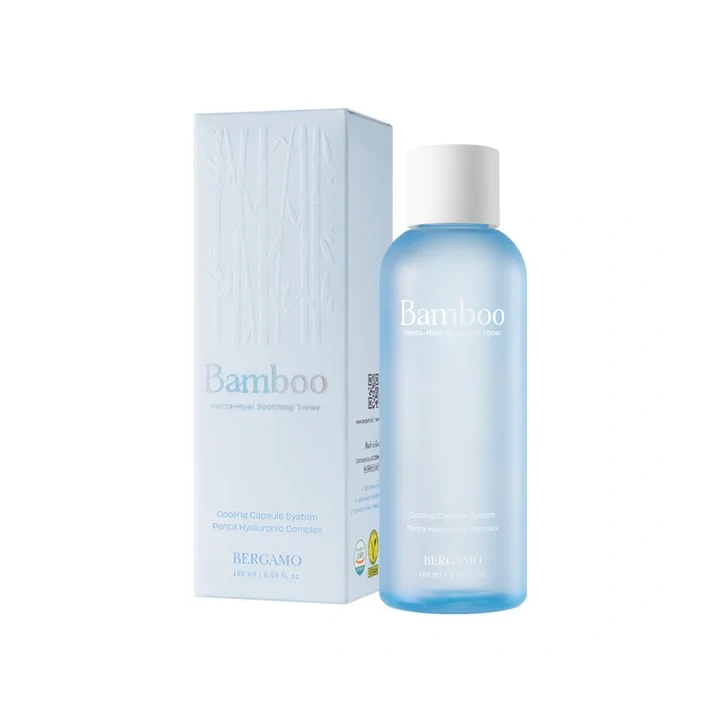 BERGAMO Bamboo tonik do twarzy intensywnie nawilżający 180ml