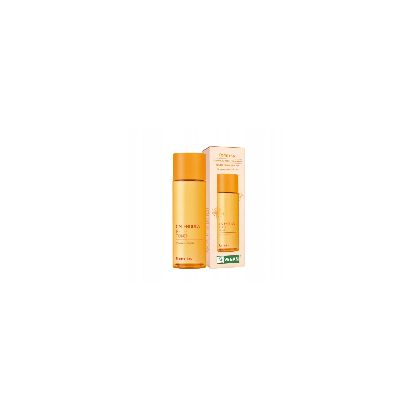 FARMSTAY Calendula Relief tonik do twarzy nawilżający z nagietkiem 200ml 