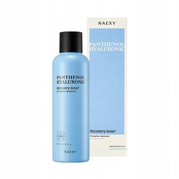 NAEXY Panthenol Hyaluronic tonik do twarzy silnie nawilżający Recovery Toner 200ml