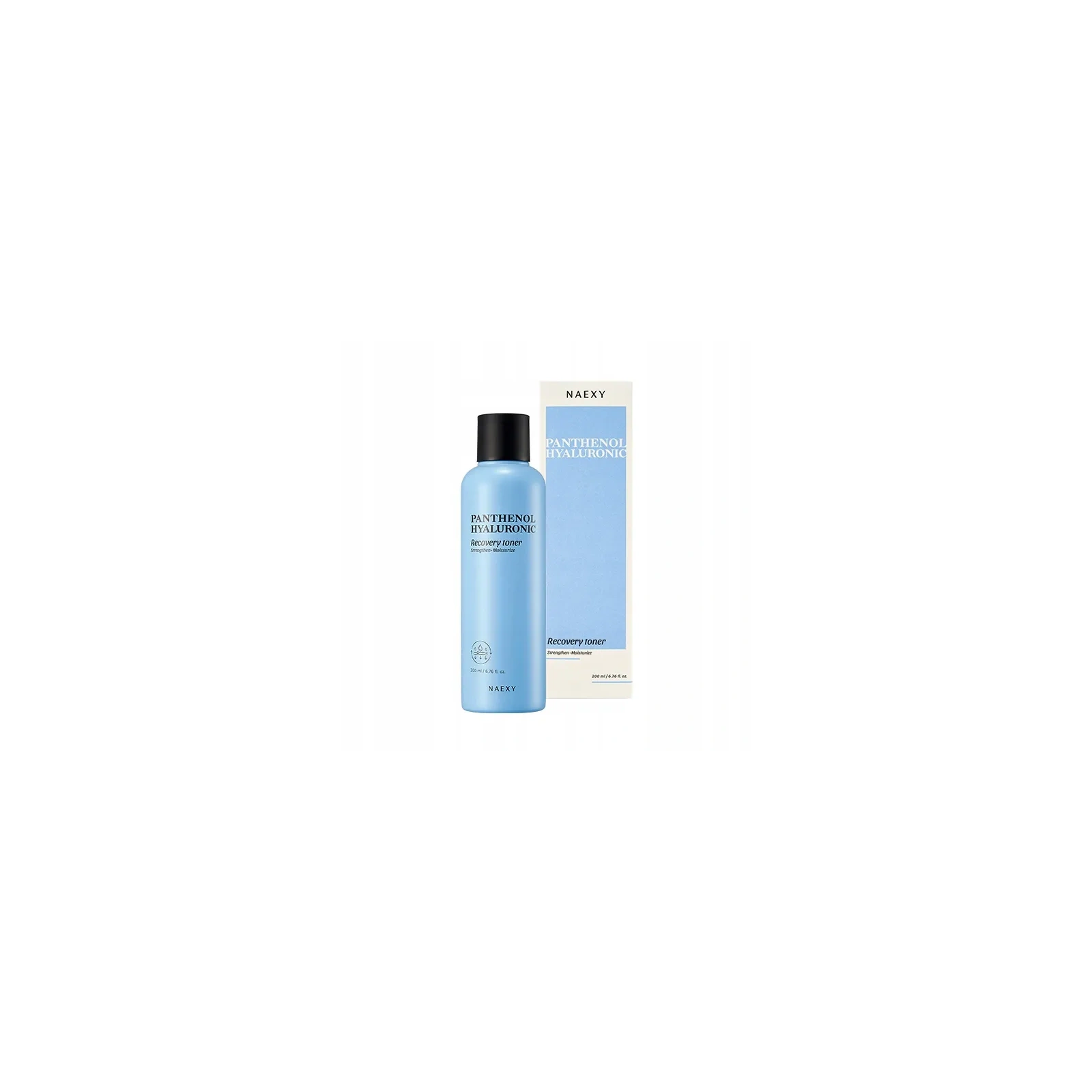 NAEXY Panthenol Hyaluronic tonik do twarzy silnie nawilżający Recovery Toner 200ml 