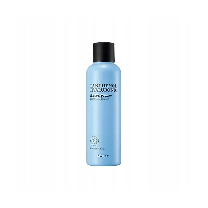 NAEXY Panthenol Hyaluronic tonik do twarzy silnie nawilżający Recovery Toner 200ml 