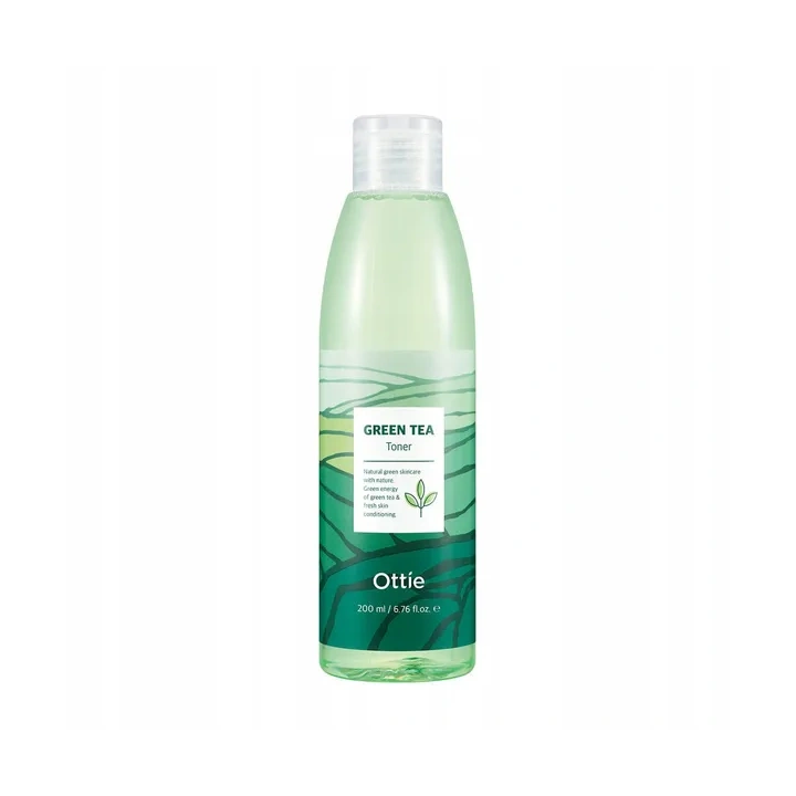 OTTIE Green Tea tonik do twarzy rewitalizujący z Zieloną Herbatą 200ml 