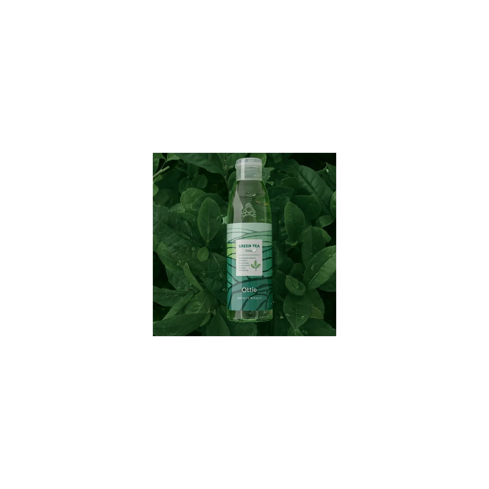 OTTIE Green Tea tonik do twarzy rewitalizujący z Zieloną Herbatą 200ml 