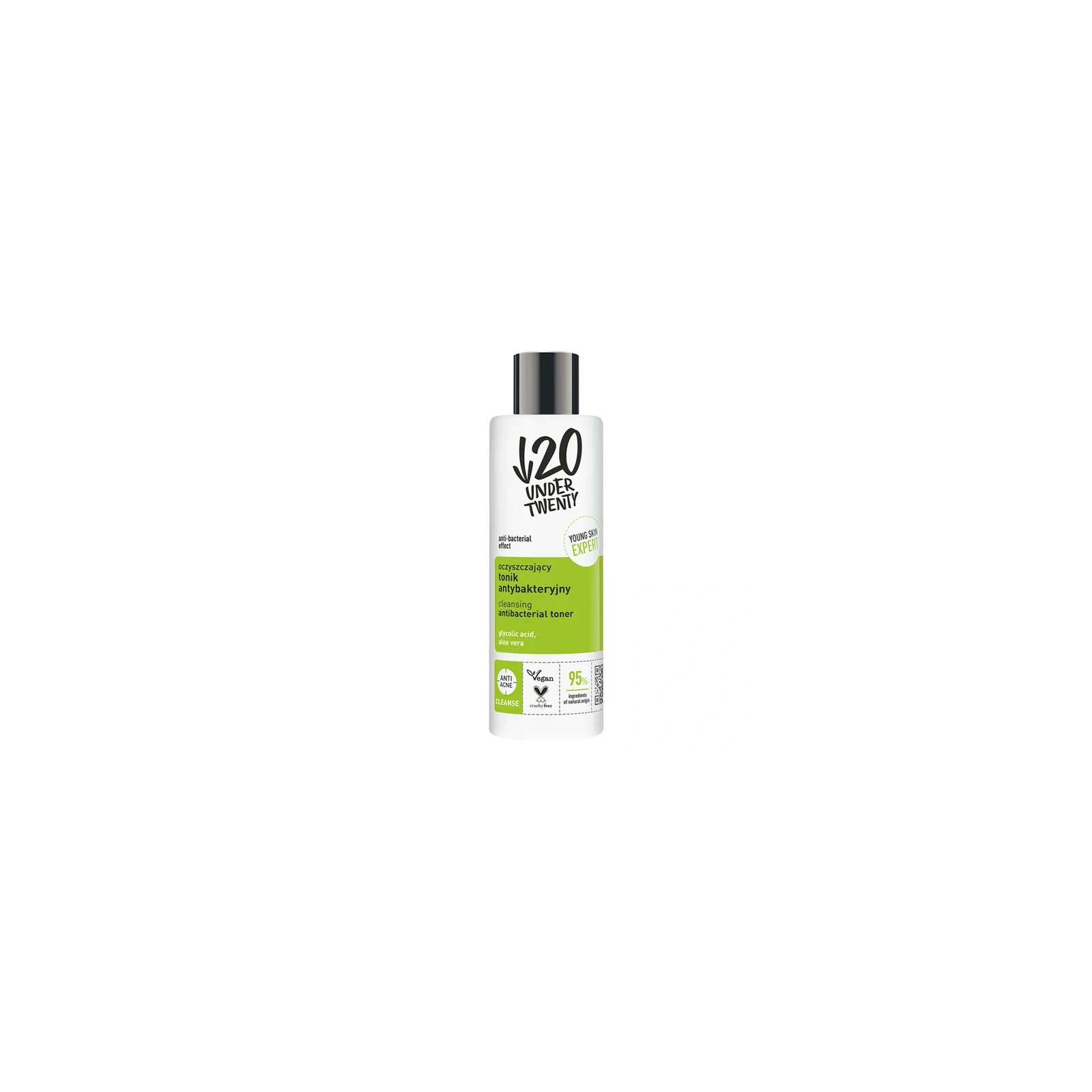 LIRENE U20 Oczyszczający tonik antybakteryjny 200ml