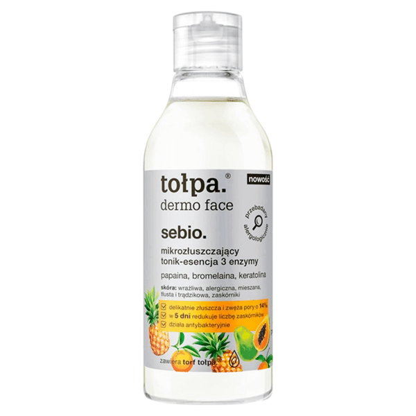 TOŁPA Sebio mikrozłuszczający tonik do twarzy 200ml