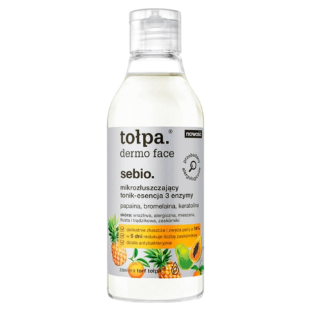 TOŁPA Sebio mikrozłuszczający tonik do twarzy 200ml