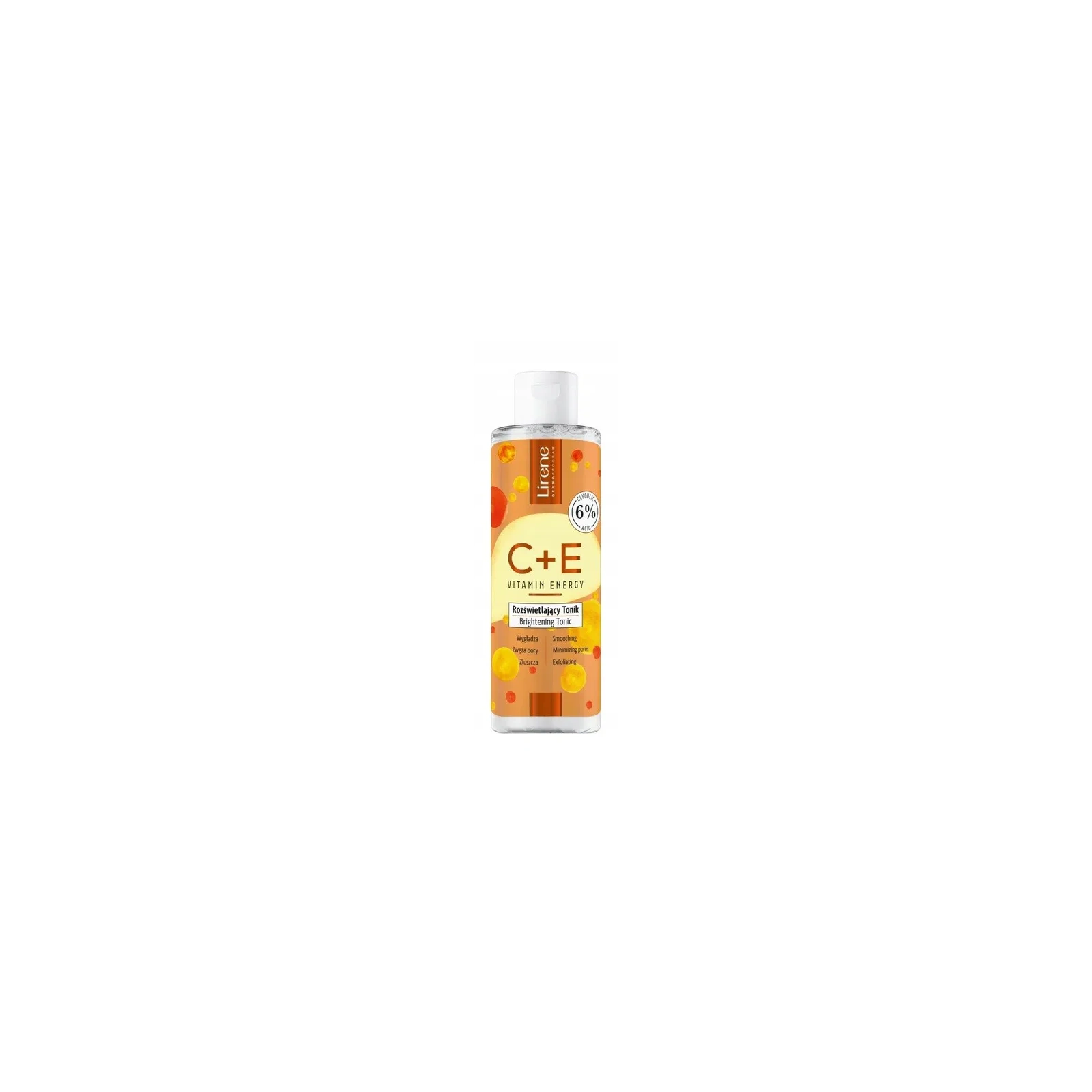 LIRENE Vitamin Energy C+E rozświetlający tonik do twarzy 200ml